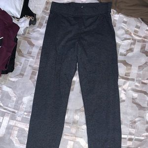 Gray leggings